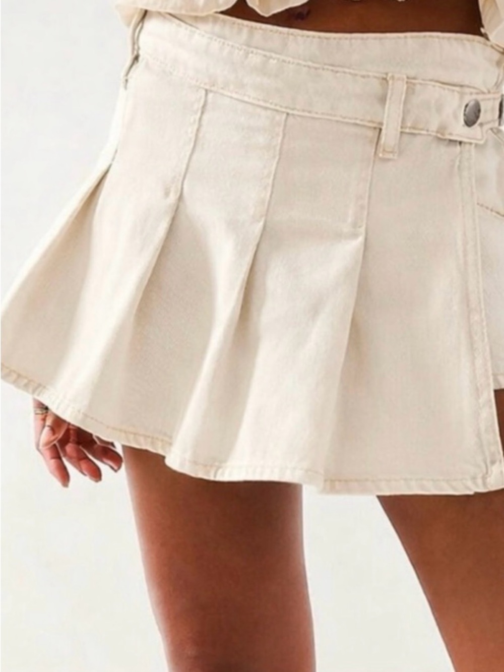 We the Free by Free People Stephie Denim Skort